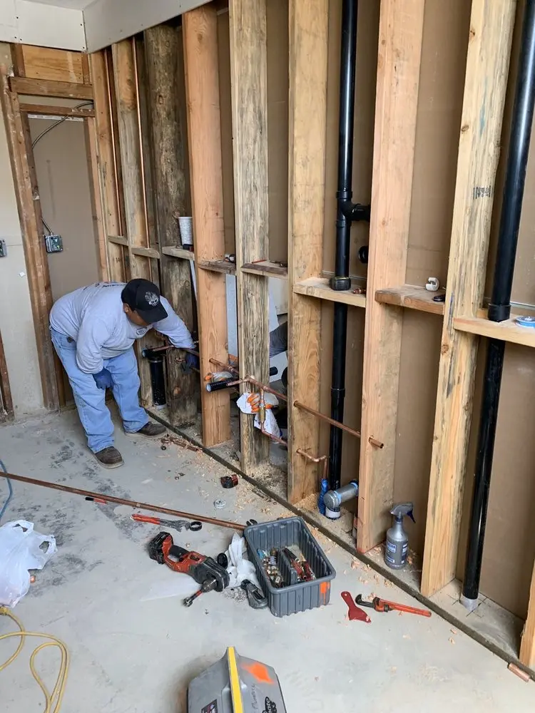 Commercial rough-in plumbing for Gas Line Repair in Perry Lake Heights